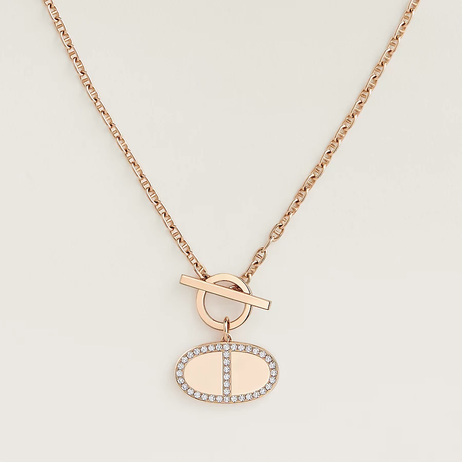 Replicate Chaine d ancre Contour pendant(1:1 replica)