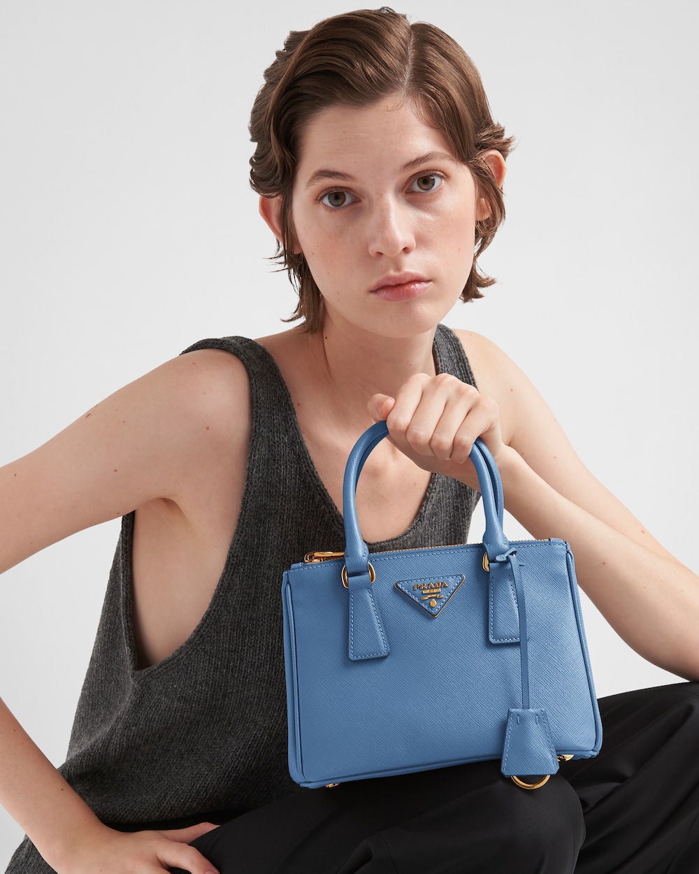 Replicate Prada Galleria Saffiano Leather Mini-Bag(1:1 replica)