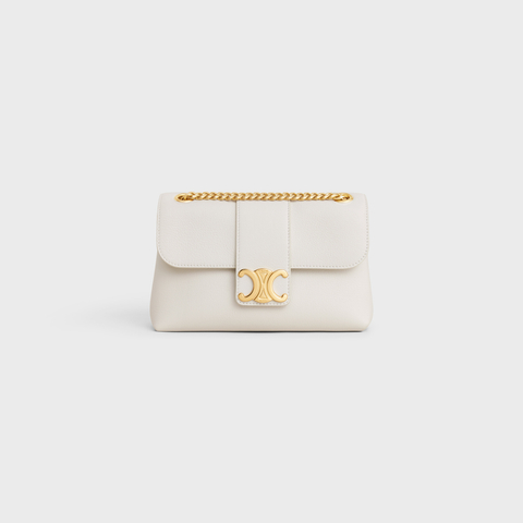 Replicate TEEN CELINE VICTOIRE BAG IN SUPPLE CALFSKIN WHITE(1:1 replica)