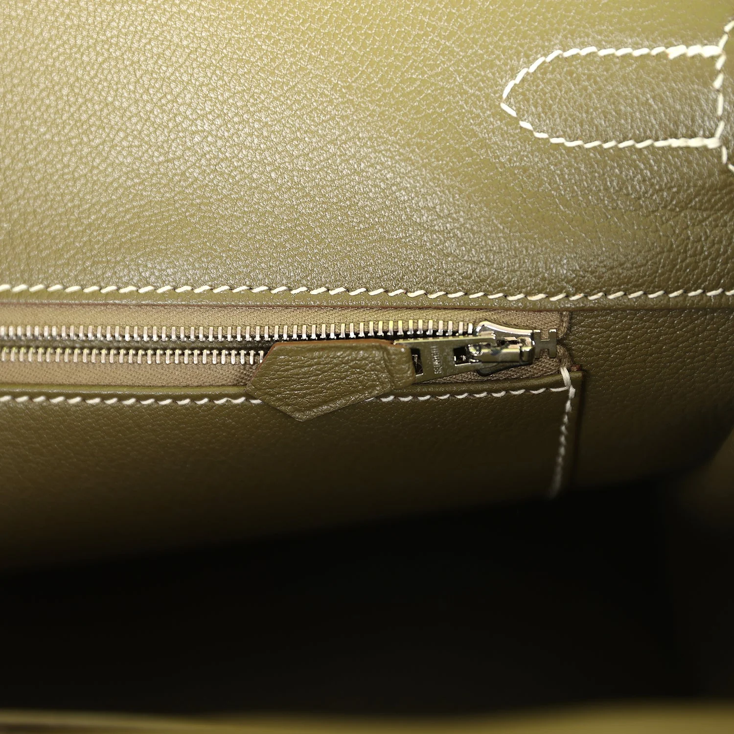 Replicate Hermes Birkin 35 Kiwi Candy Epsom Palladium Hardware(1:1 replica)