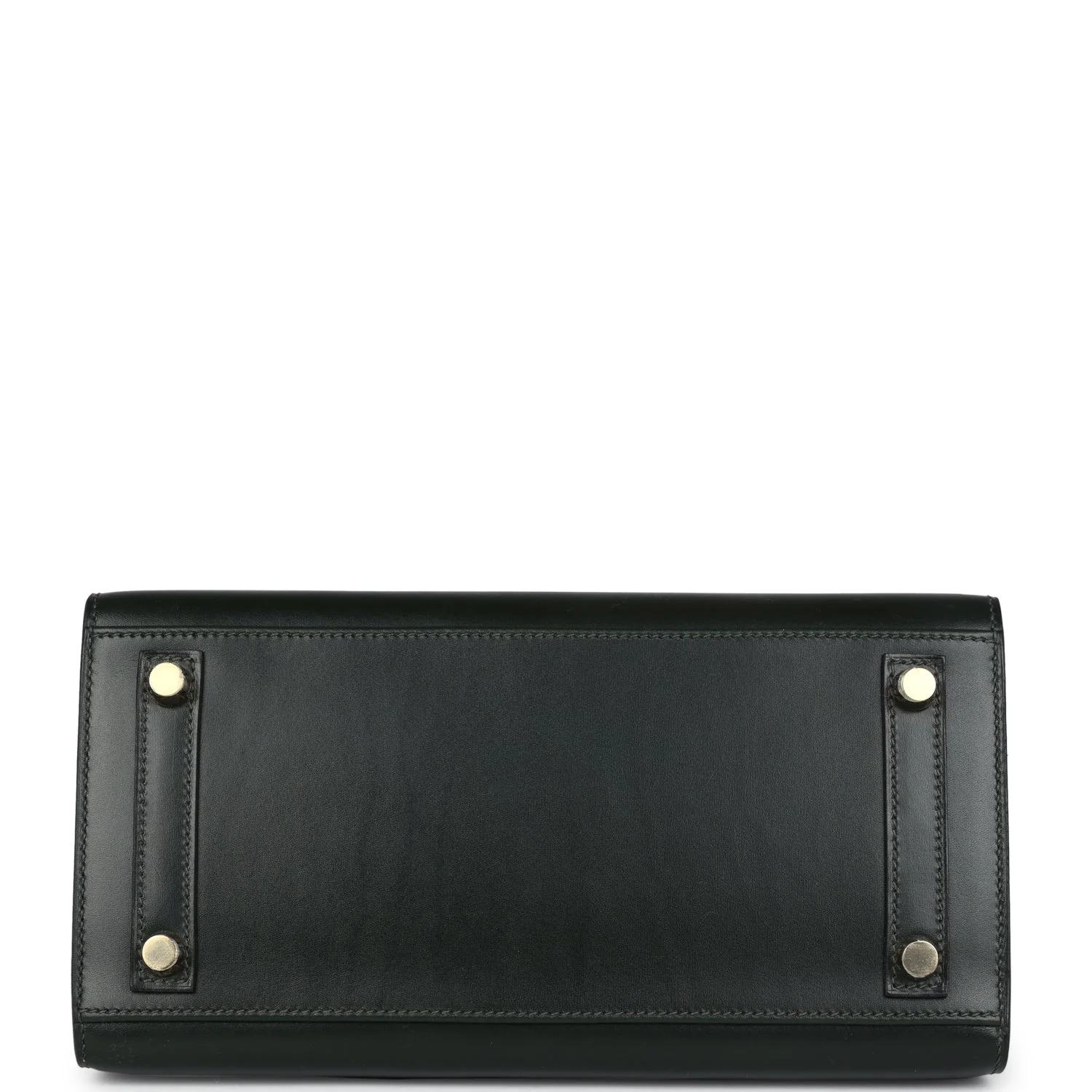 Replicate Hermes Birkin Sellier 25 Vert Fonce Box Gold Hardware(1:1 replica)