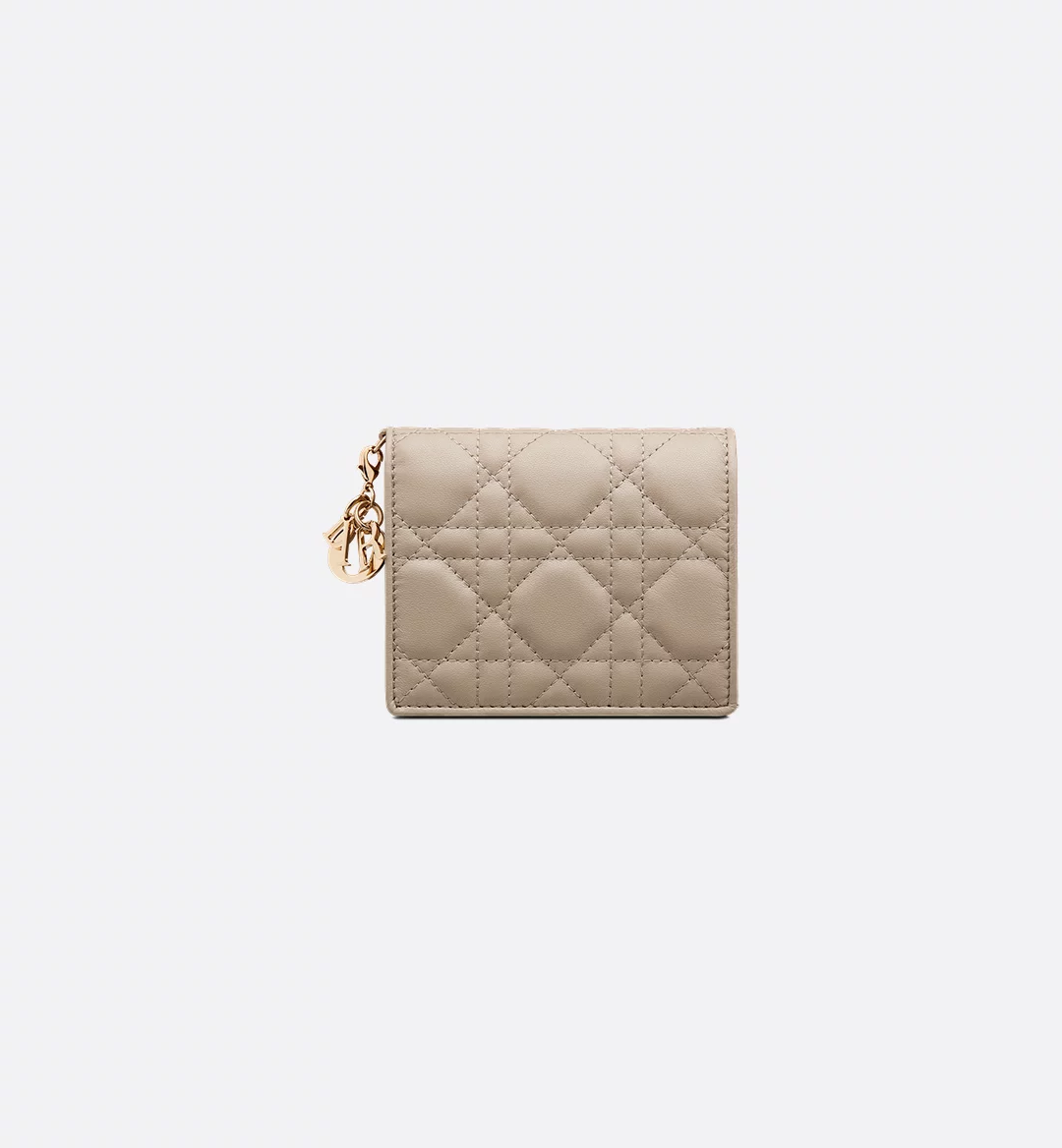 Replicate Mini Lady Dior Gardenia Wallet(1:1 replica)