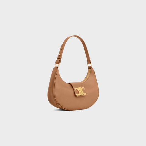 Replicate MEDIUM AVA TRIOMPHE BAG IN SMOOTH CALFSKIN BRONZE(1:1 replica)