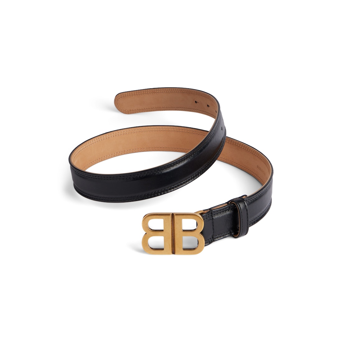 Replicate Women s Bb Soft Belt in Black(1:1 replica)