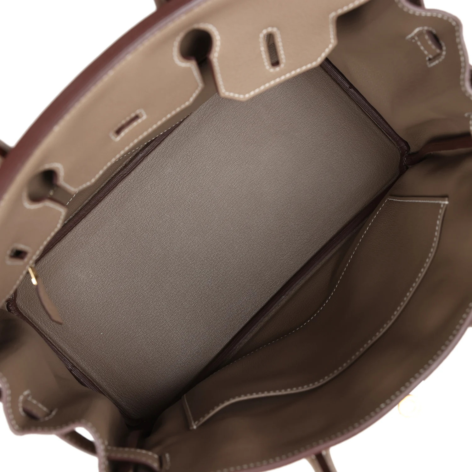 Replicate Hermes Birkin 30 Etoupe Togo Gold Hardware(1:1 replica)