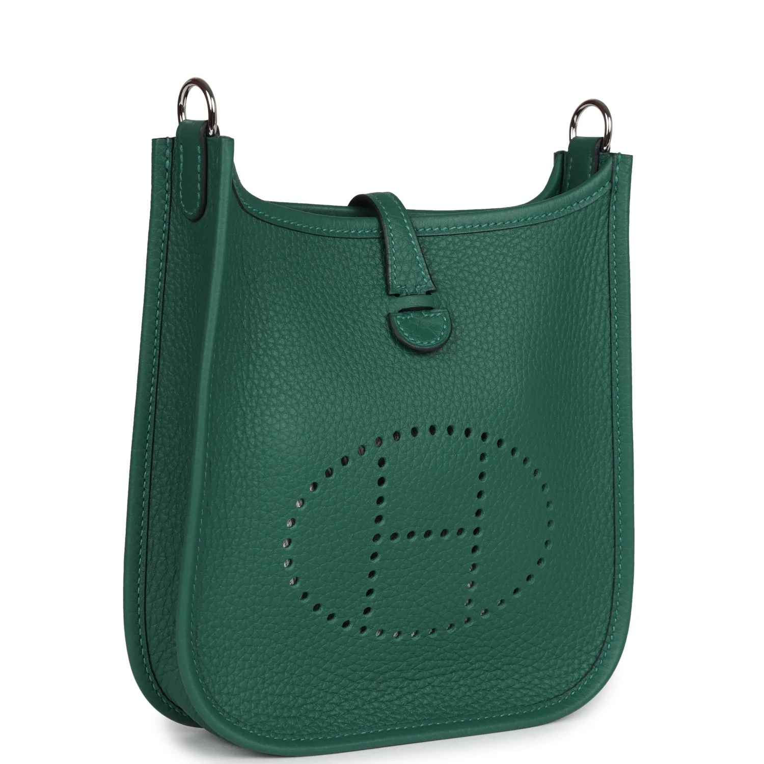 Replicate Hermes Evelyne TPM Vert Moyen Clemence Palladium Hardware(1:1 replica)