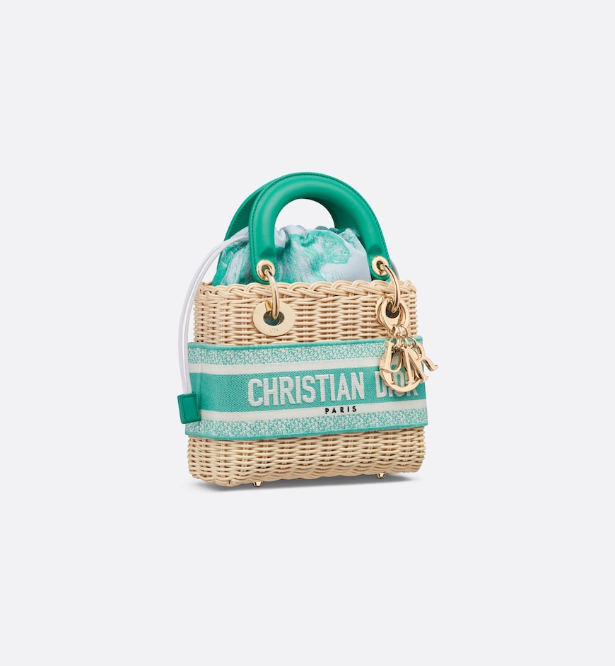 Replicate Dior Mini Dioriviera Lady Dior Bag(1:1 replica)