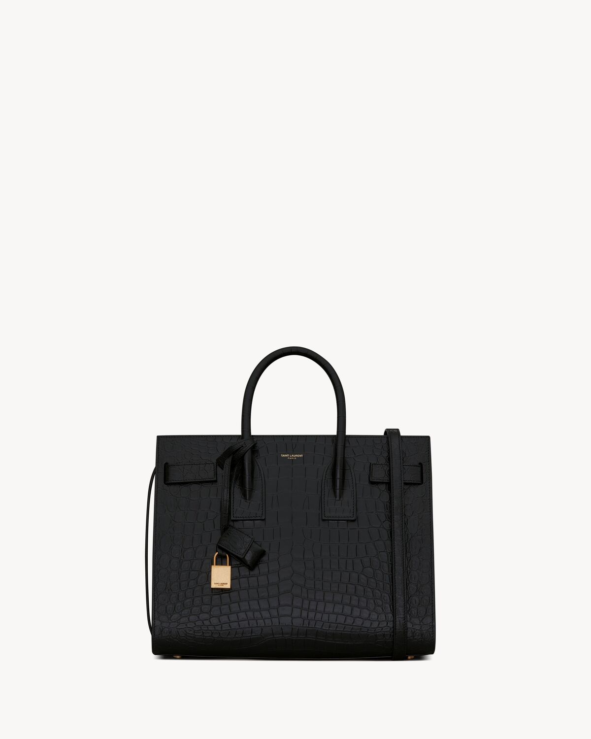 Replicate YSL Sac De Jour In Embossed Crocodile Leather   Small(1:1 replica)