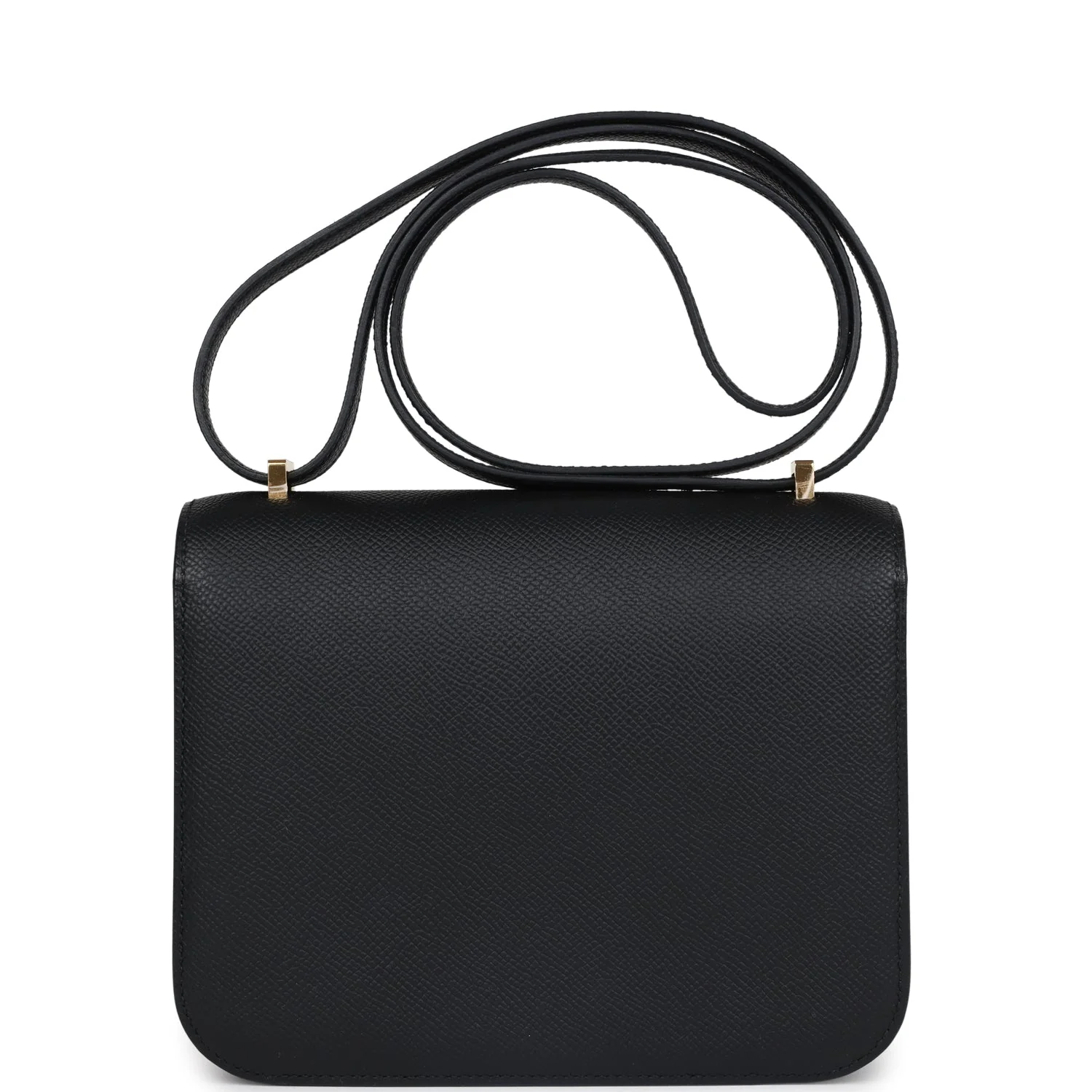 Replicate Hermes Constance 18 Black Epsom Gold Hardware(1:1 replica)