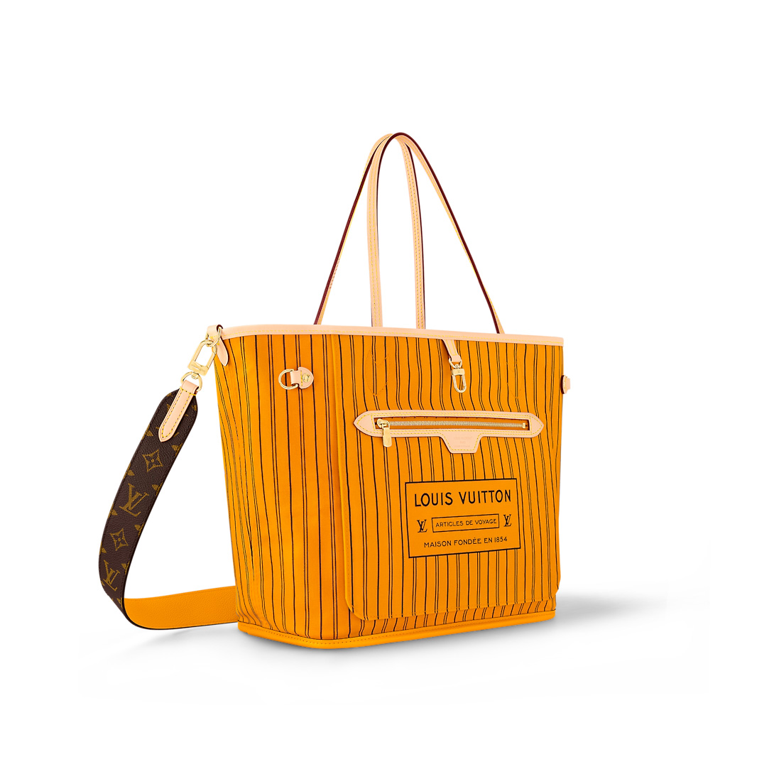 Replicate Louis Vuitton Neverfull Bandoulière Inside Out MM M11947(1:1 replica)