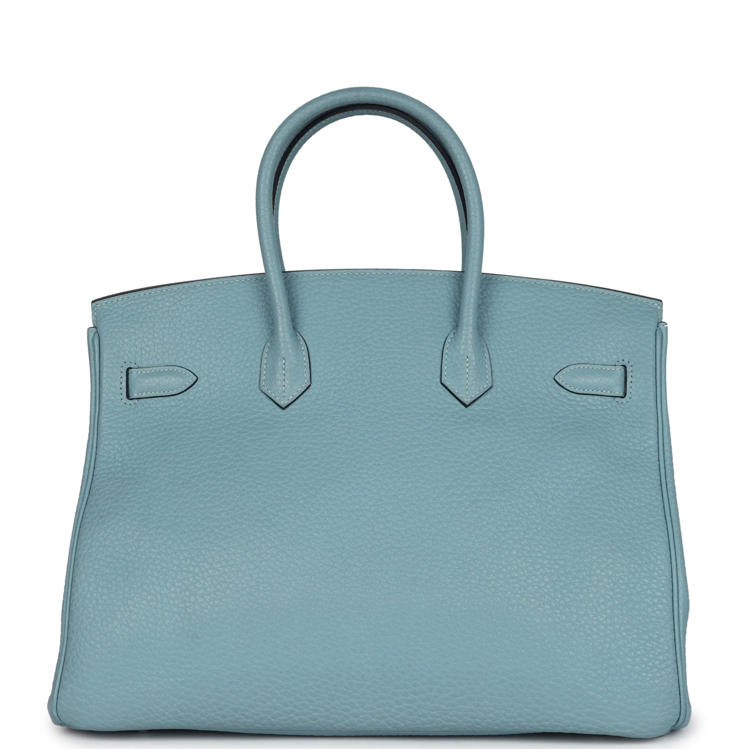 Replicate Hermes Birkin 35 Ciel Togo Palladium Hardware(1:1 replica)