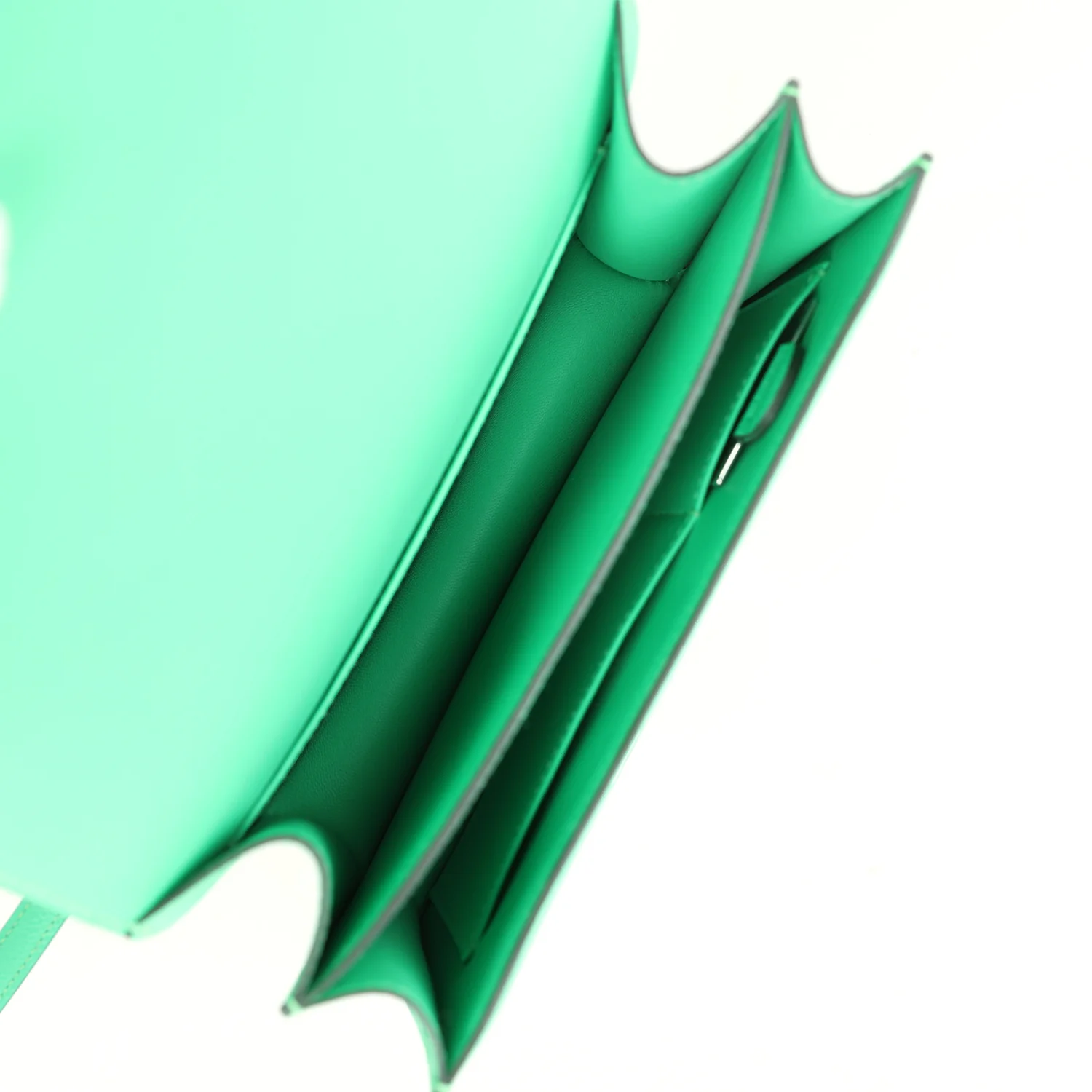 Replicate Hermes Constance 18 Vert Comics Epsom Palladium Hardware(1:1 replica)