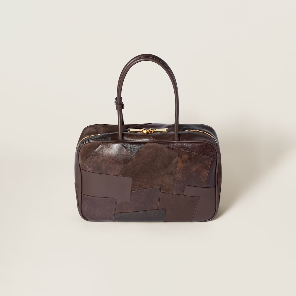 Replicate Leather patchwork Beau bag(1:1 replica)