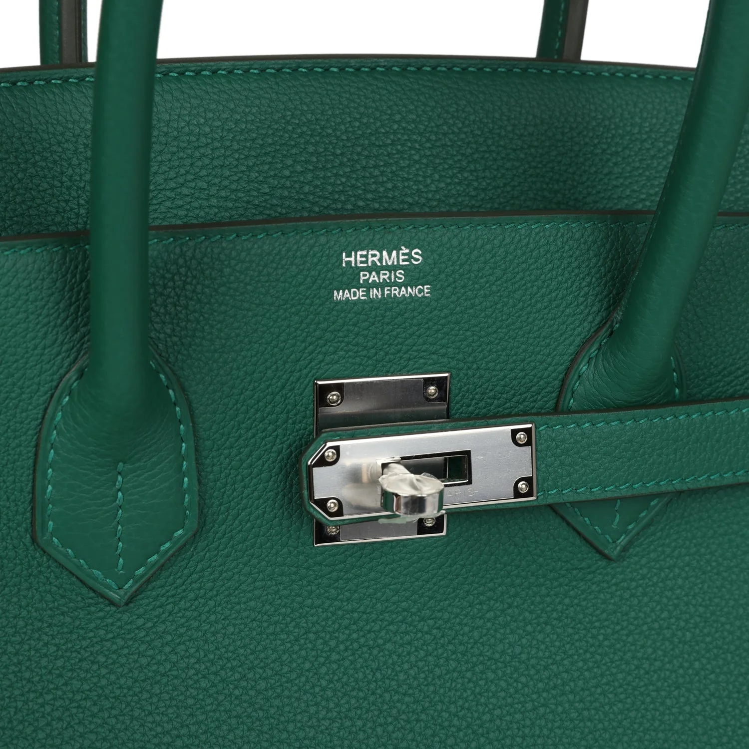 Replicate Hermes Birkin 35 Vert Moyen Togo Palladium Hardware(1:1 replica)