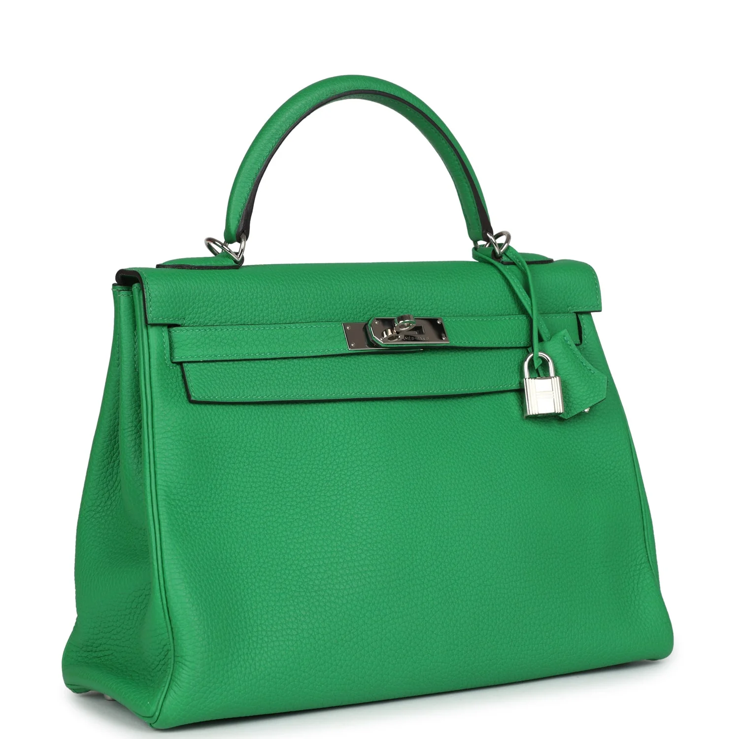 Replicate Hermes Kelly Retourne 32 Bambou Togo Palladium Hardware(1:1 replica)
