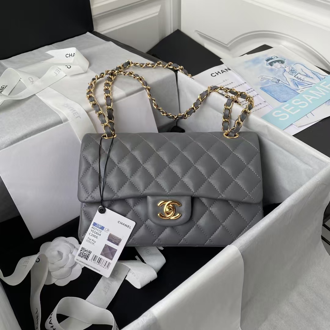Replicate Chanel Small Classic Handbag Gold Hardware(1:1 replica)
