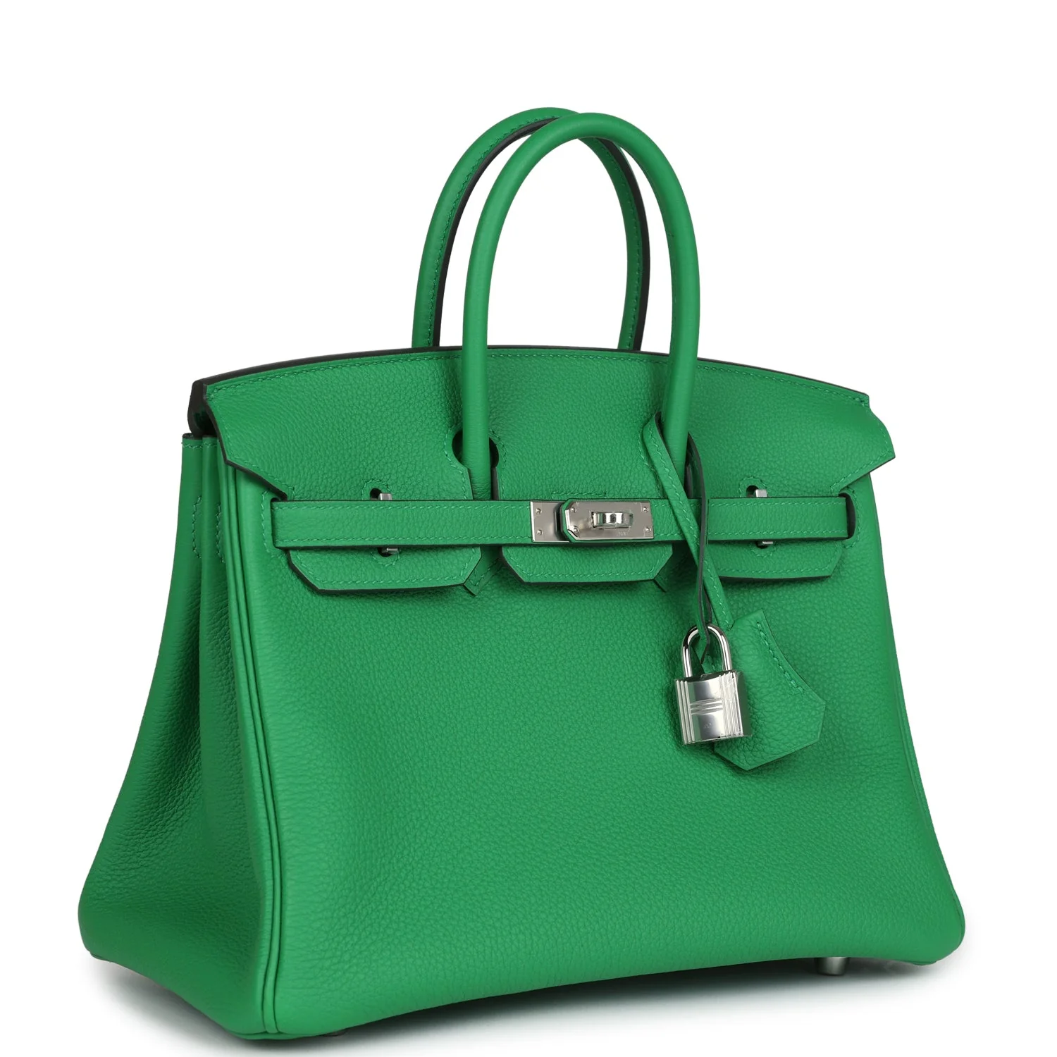 Replicate Hermes Birkin 25 Bambou Togo Palladium Hardware(1:1 replica)