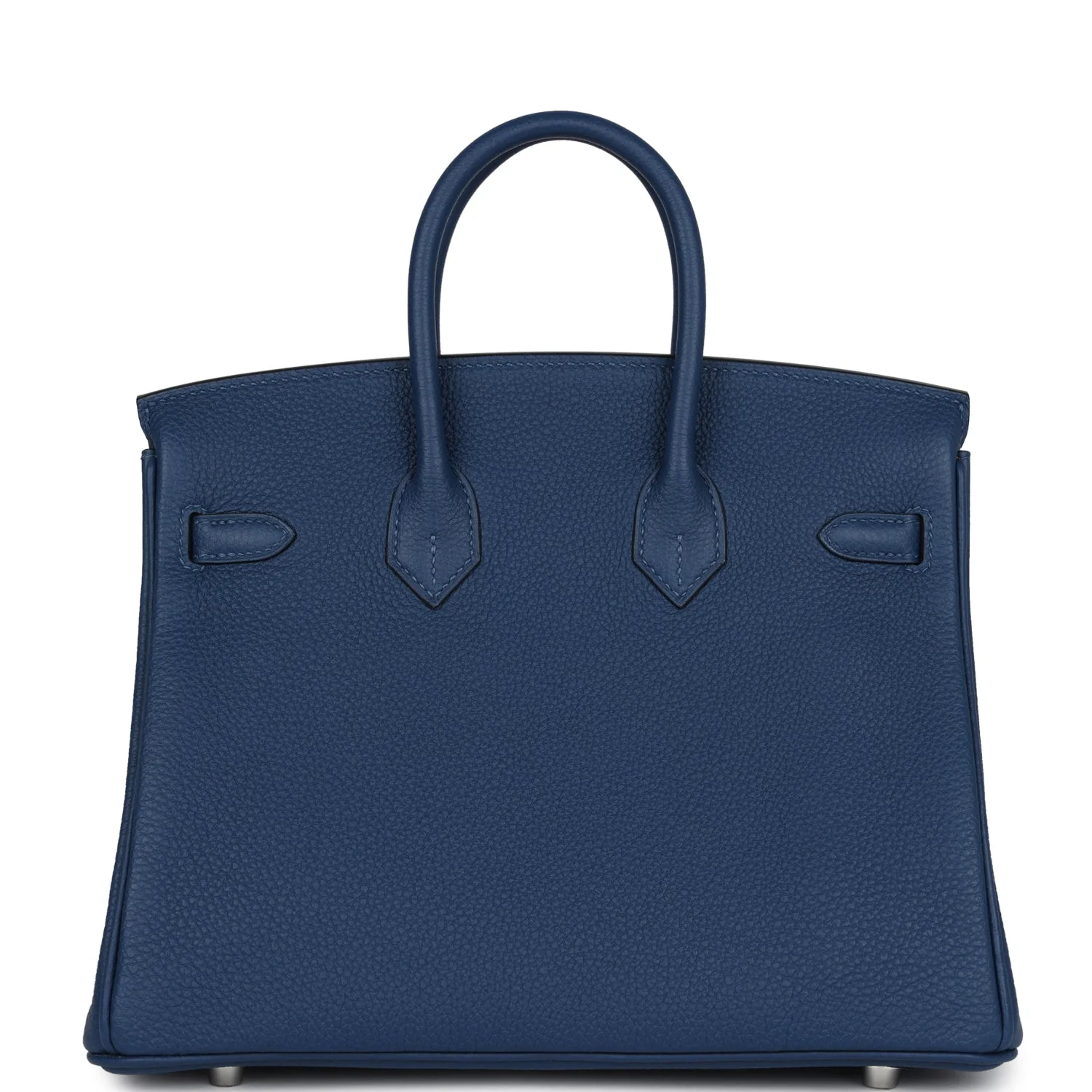 Replicate Hermes Birkin 25 Deep Bleu Verso Togo Palladium Hardware(1:1 replica)