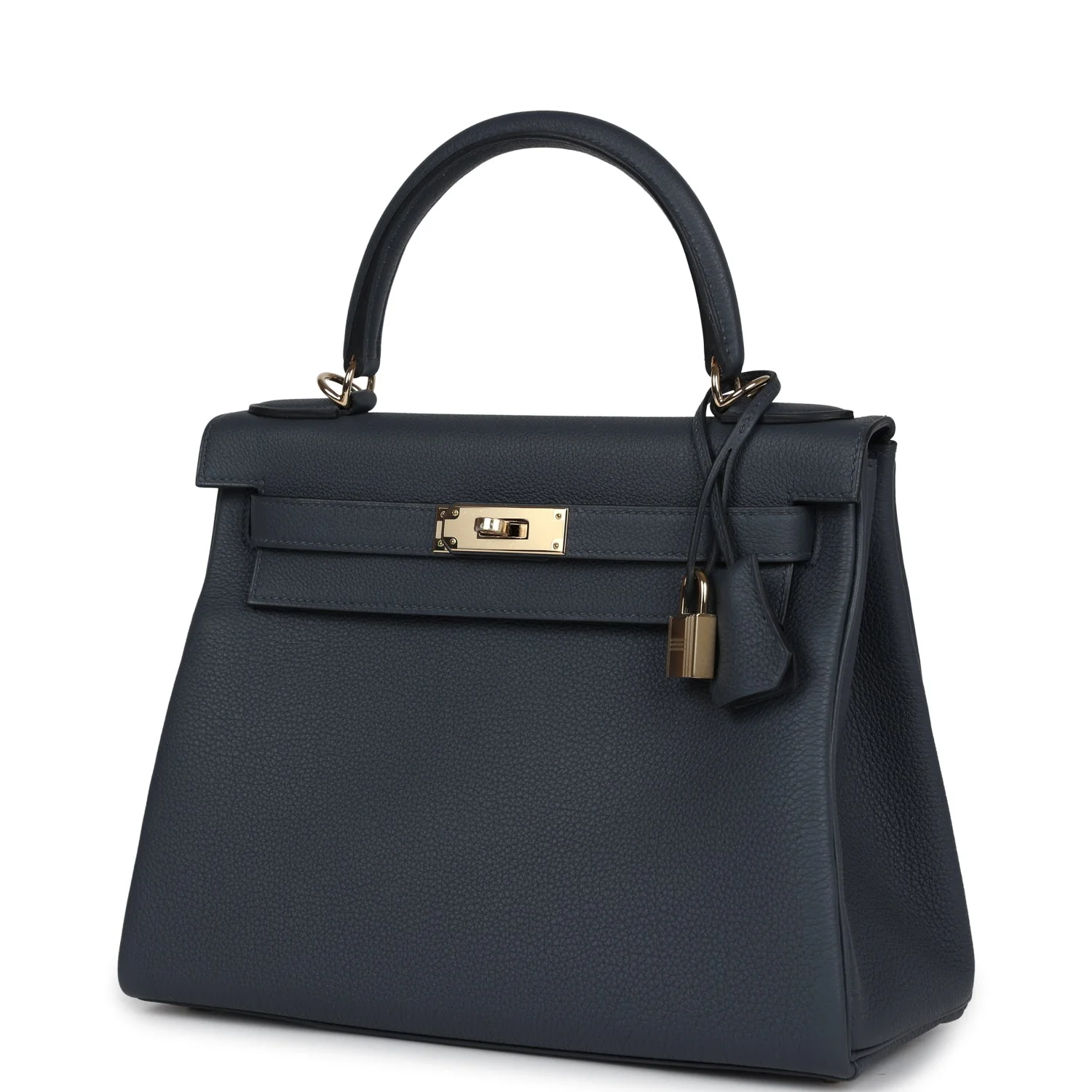 Replicate Hermes Kelly Retourne 28 Gris Misty Togo Permabrass Hardware(1:1 replica)