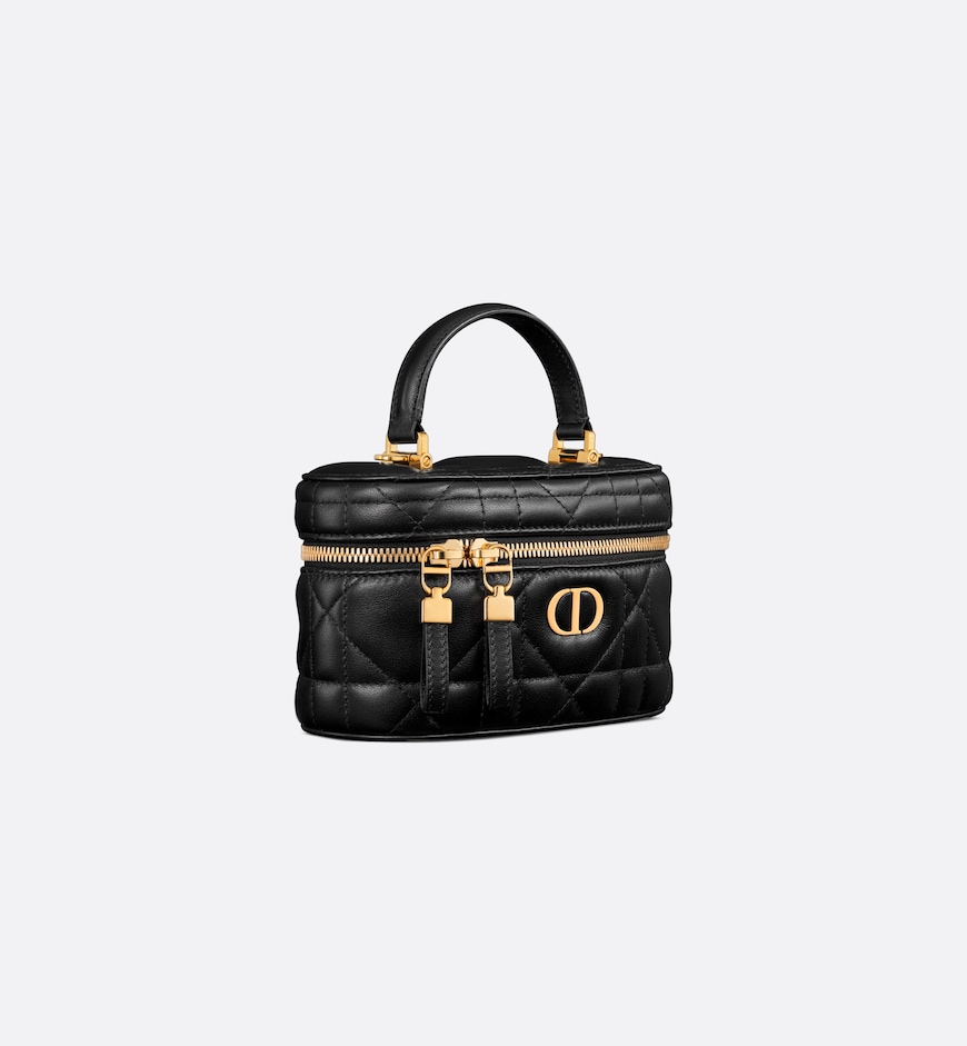 Replicate Dior Caro Mini Vanity Case-2024 New(1:1 replica)