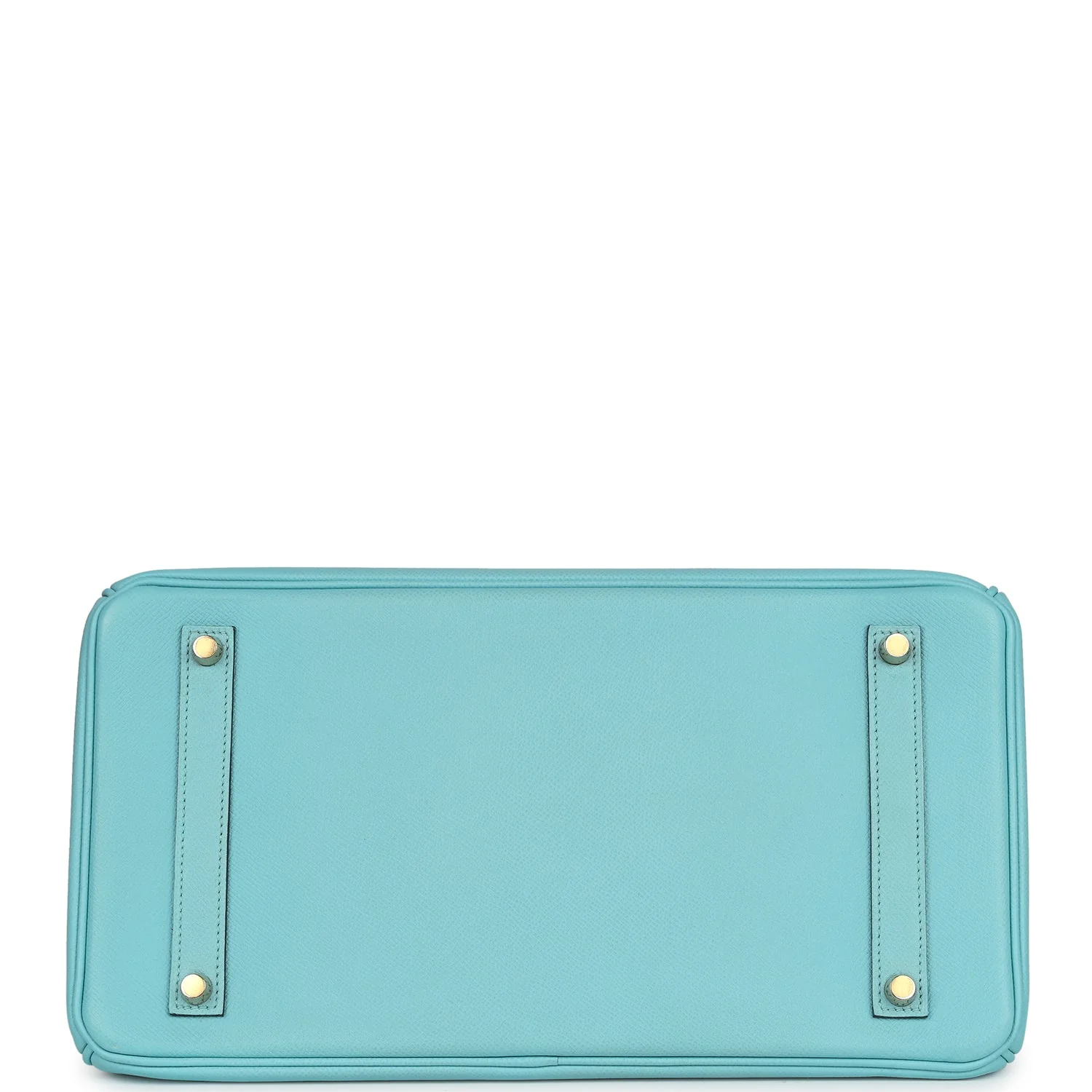 Replicate Hermes Birkin 35 Bleu Atoll Epsom Gold Hardware(1:1 replica)