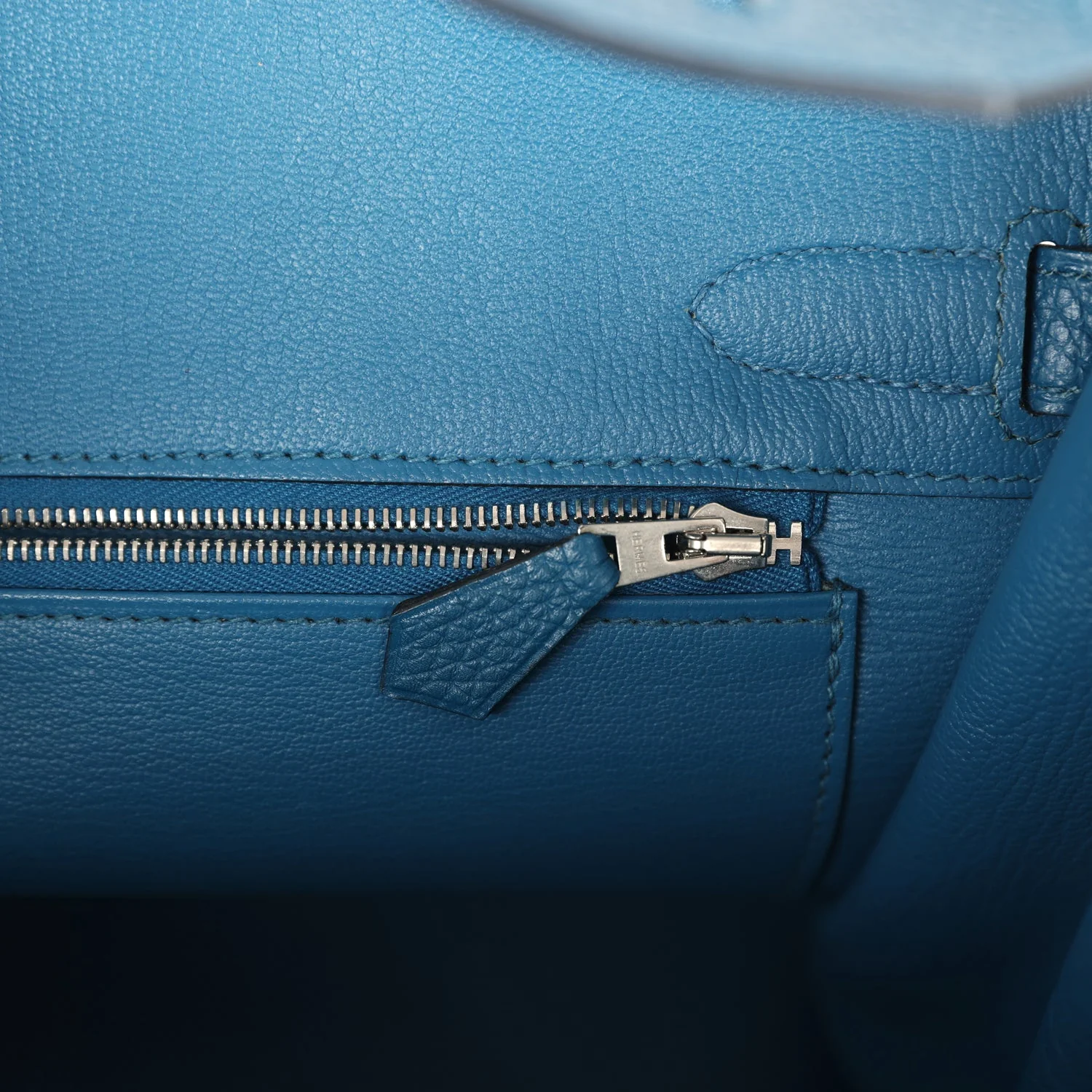 Replicate Hermes Birkin 30 Colvert Togo Palladium Hardware(1:1 replica)