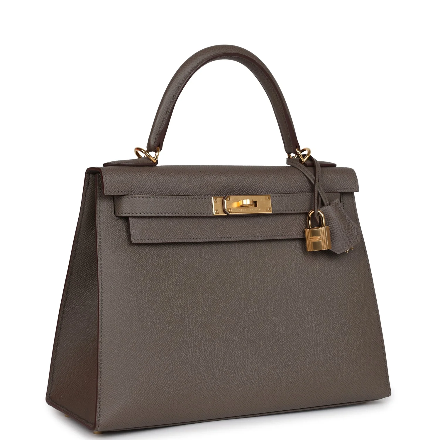 Replicate Hermes Kelly Sellier 28 Etain Epsom Gold Hardware(1:1 replica)