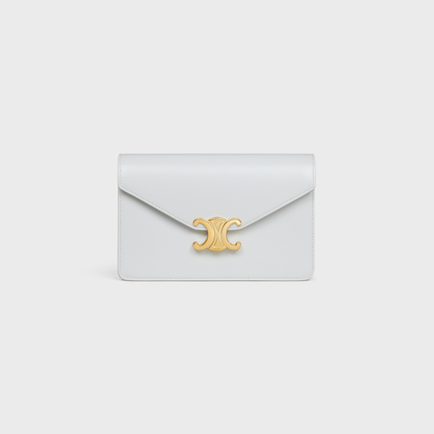 Replicate WALLET ON CHAIN MARGO IN SHINY CALFSKIN MOON(1:1 replica)