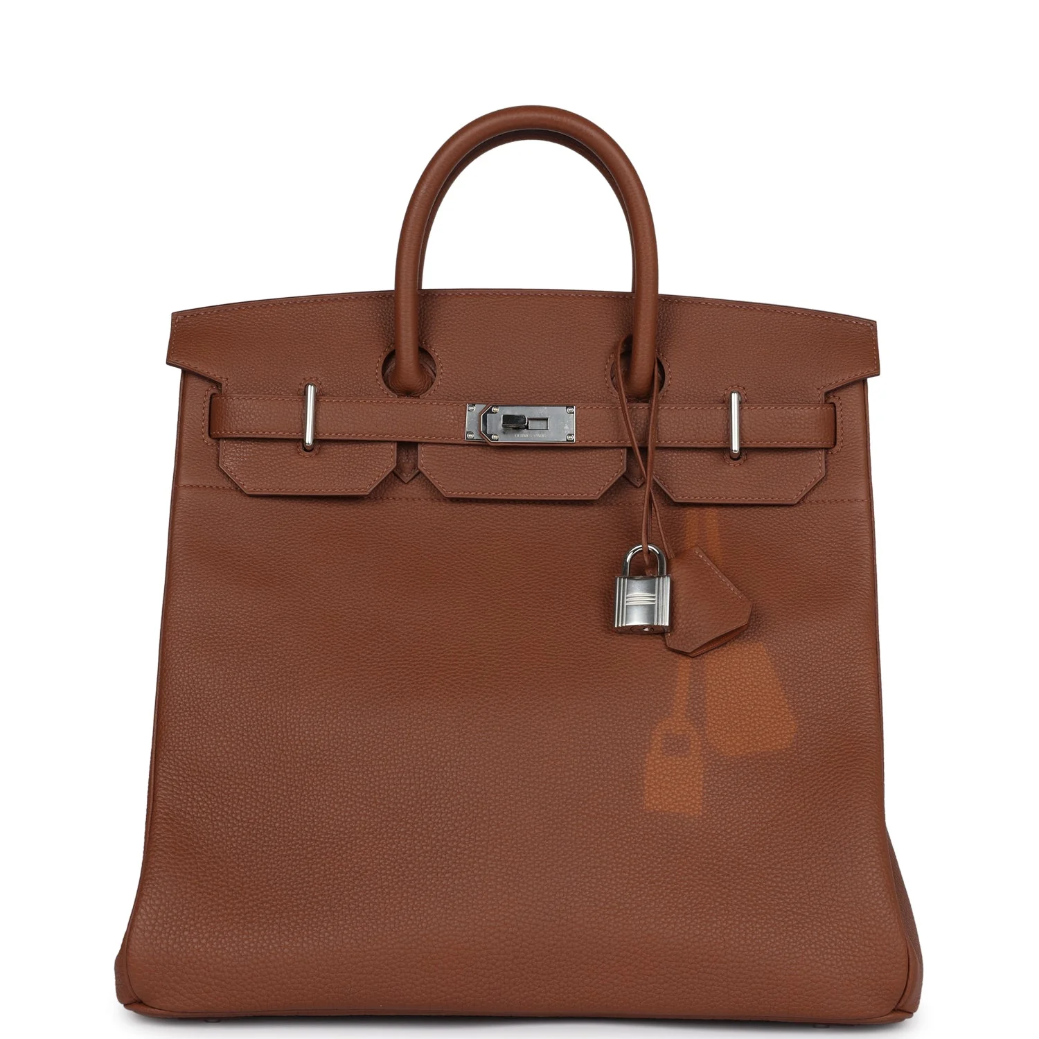 Replicate Hermes Coup De Soleil Birkin HAC 40 Gold Togo Palladium Hardware(1:1 replica)