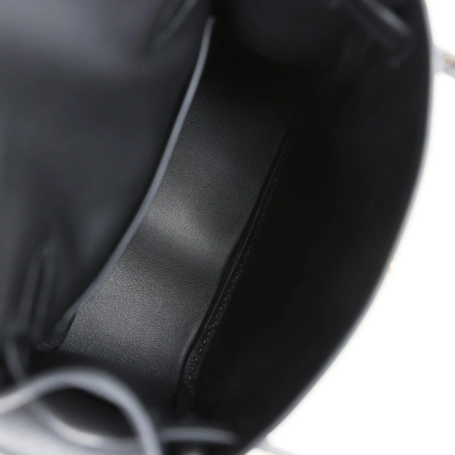 Replicate Hermes Mini Kelly Jump Backpack Black Swift Gold Hardware(1:1 replica)