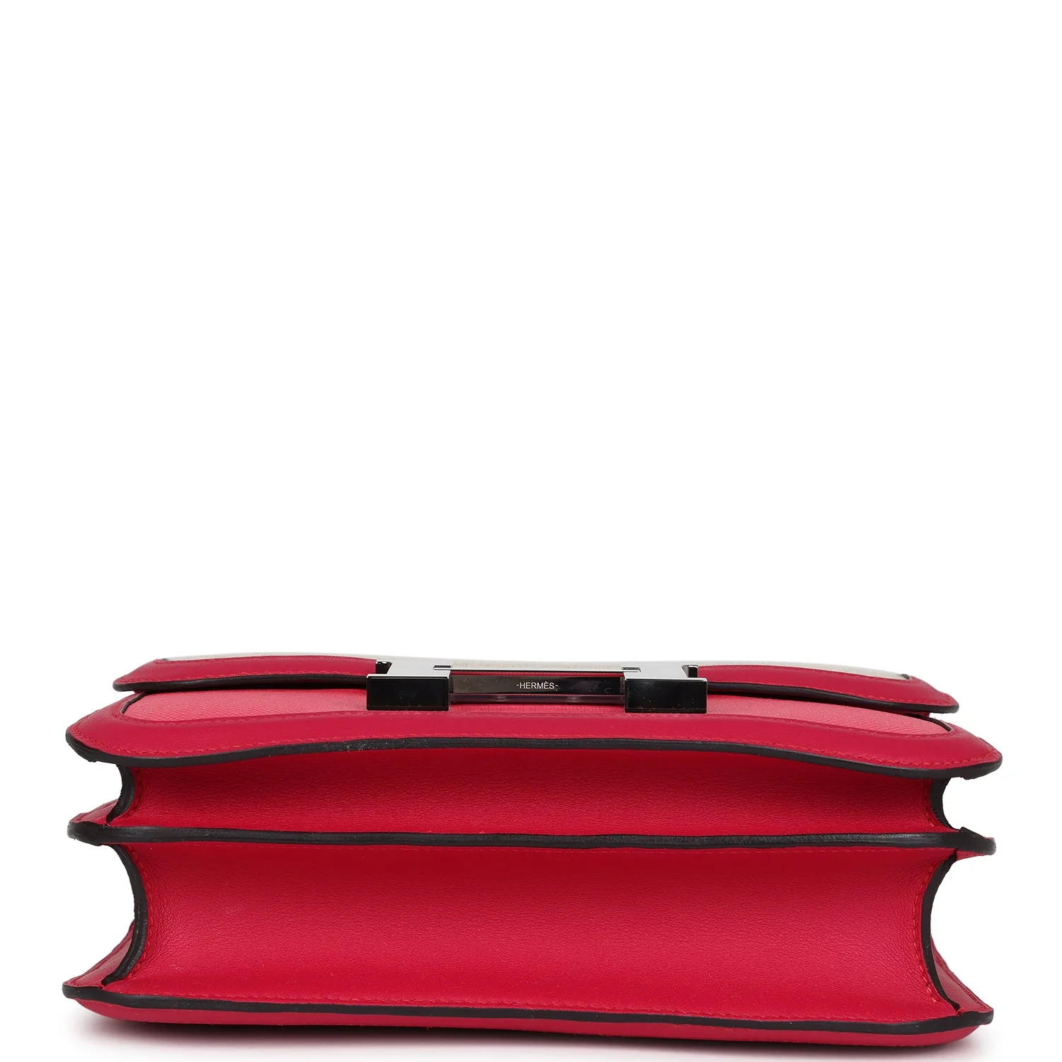 Replicate Hermes Constance 24 Rose Shocking and Ecru Toile H Berline and Framboise Swift Palladium Hardware(1:1 replica)