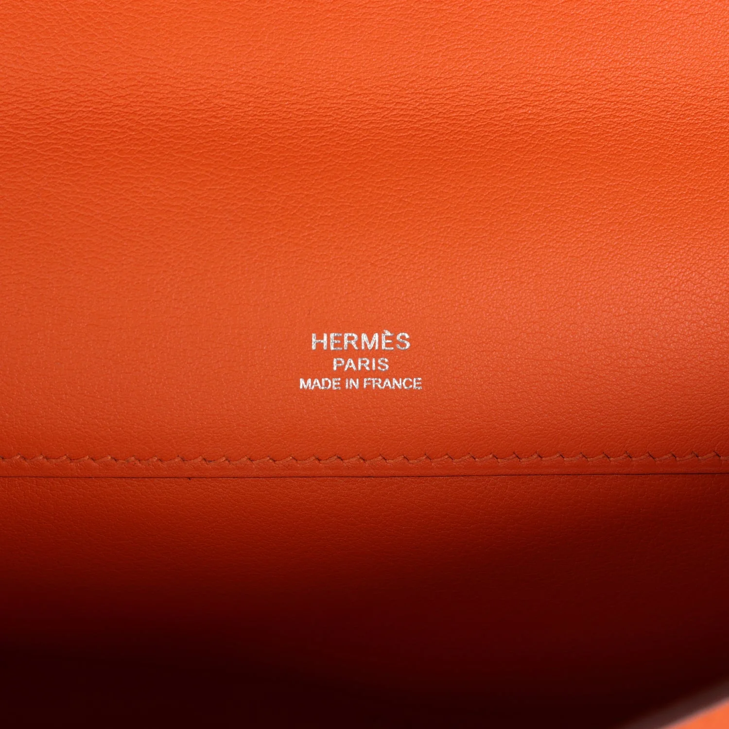 Replicate Hermes Kelly Cut Orange Swift Palladium Hardware(1:1 replica)