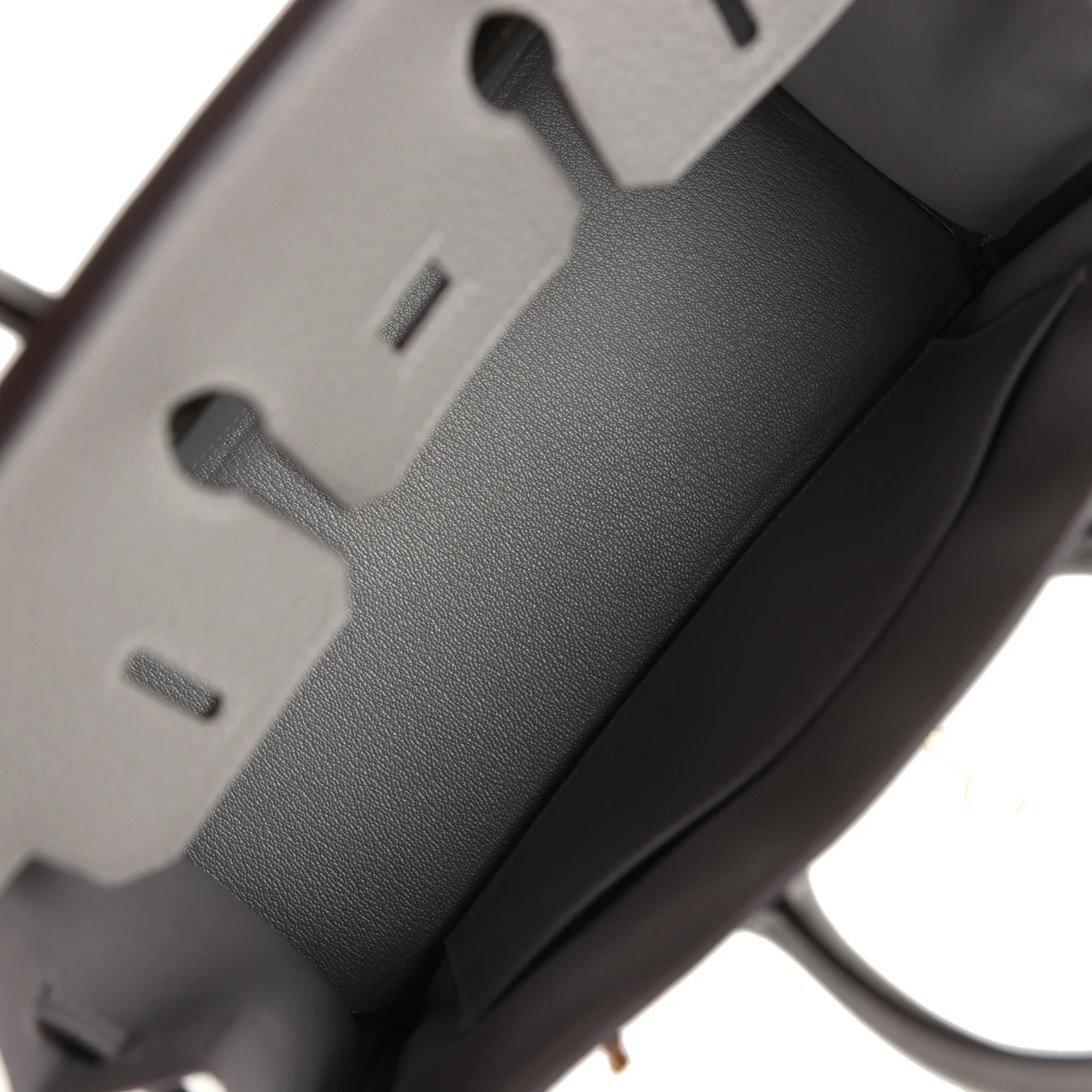 Replicate Hermes Birkin 25 Gris Meyer Togo Permabrass Hardware(1:1 replica)