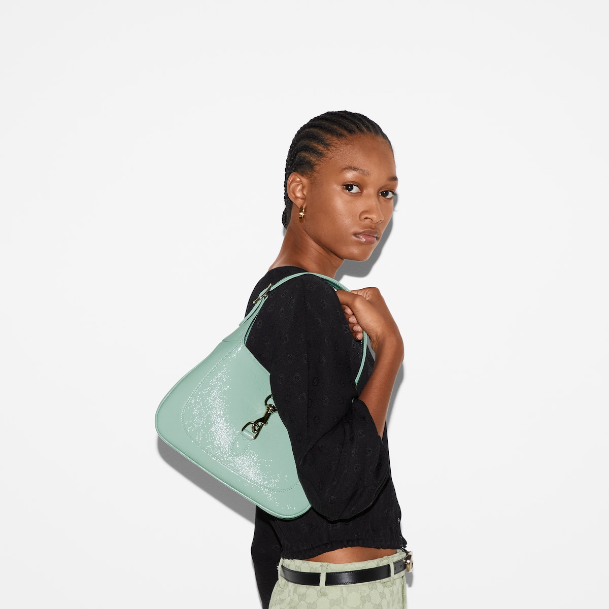 Replicate Gucci Jackie Small Shoulder Bag(1:1 replica)