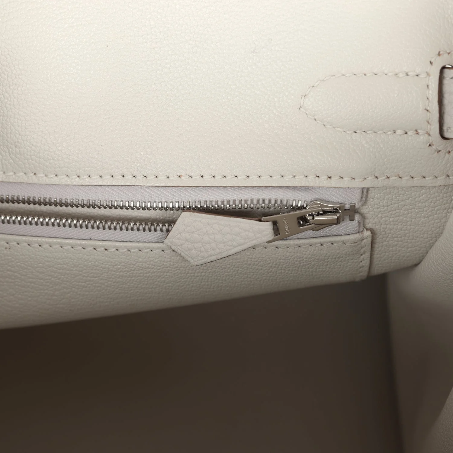 Replicate Hermes Birkin 30 Gris Pale Togo Palladium Hardware(1:1 replica)