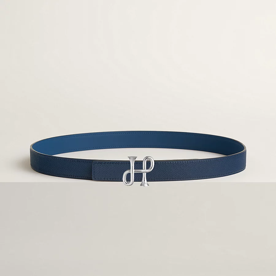 Replicate Cor Baroque belt buckle   Reversible leather strap 24 mm(1:1 replica)