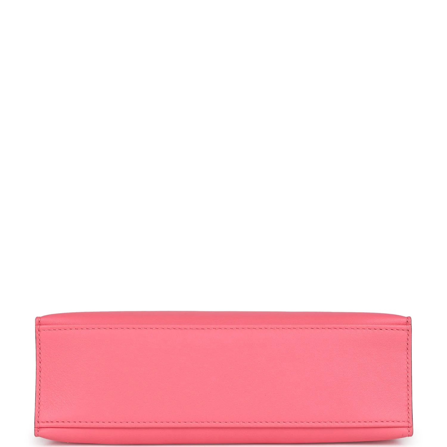 Replicate Hermes Kelly Pochette Rose Azalee Swift Palladium Hardware(1:1 replica)