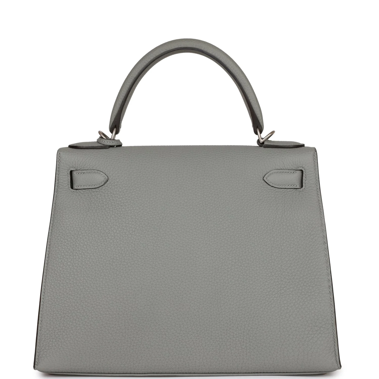 Replicate Hermes Special Order (HSS) Kelly Sellier 28 Gris Mouette Verso Togo Brushed Palladium Hardware(1:1 replica)