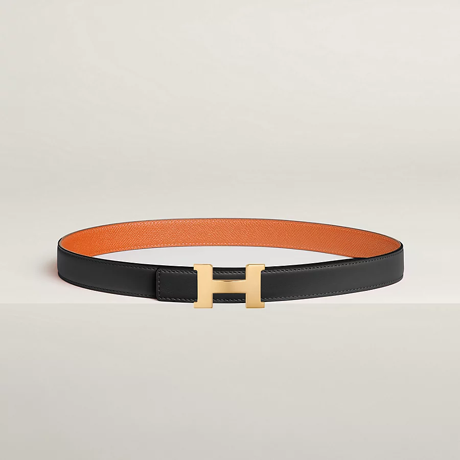 Replicate Mini Constance belt buckle   Reversible leather strap 24 mm(1:1 replica)