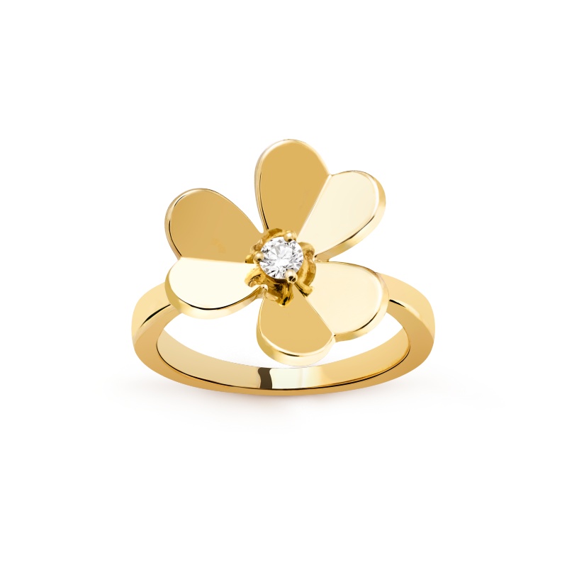 Replicate Frivole ring, 1 flower, small model(1:1 replica)
