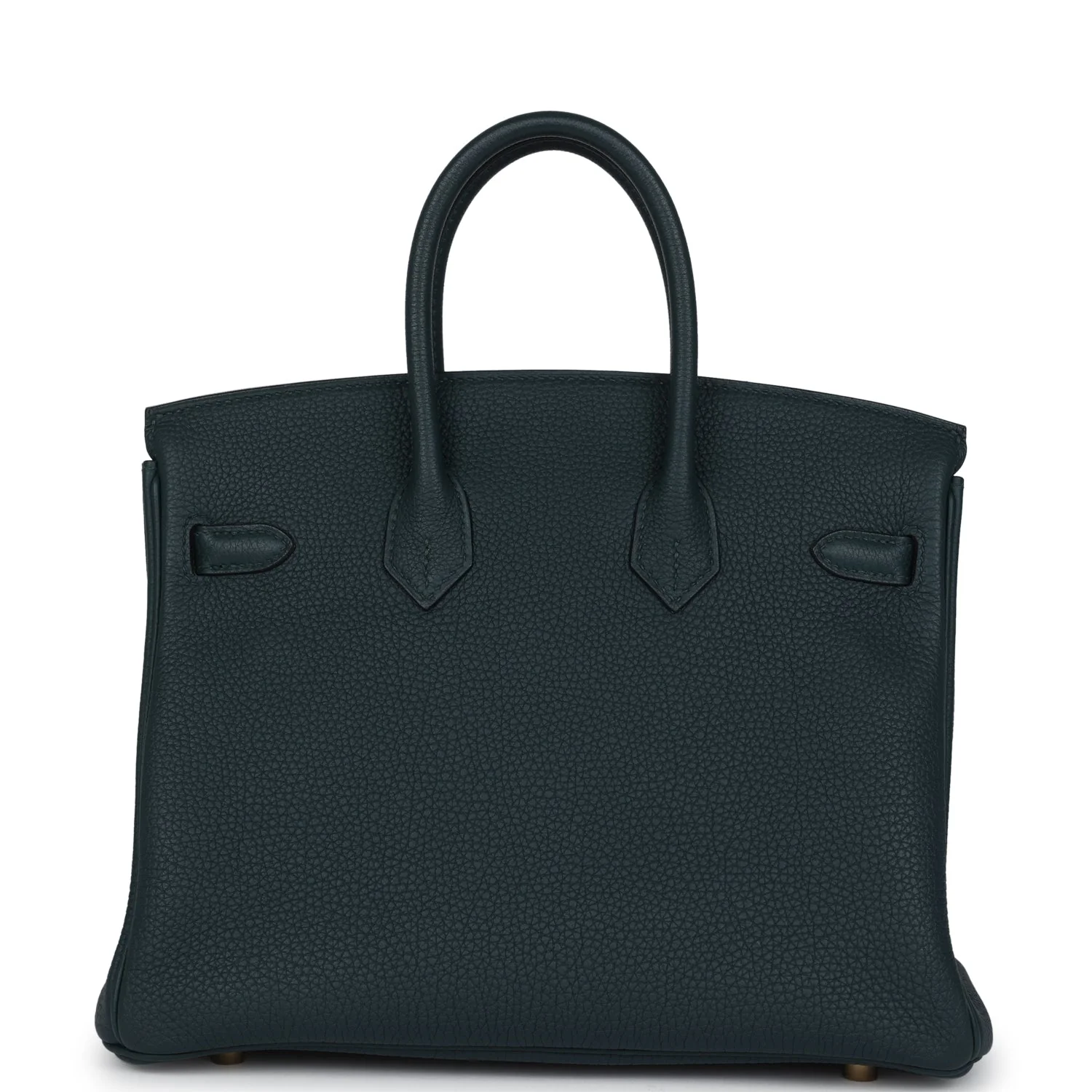 Replicate Hermes Birkin 25 Vert Cypress Gold Hardware(1:1 replica)