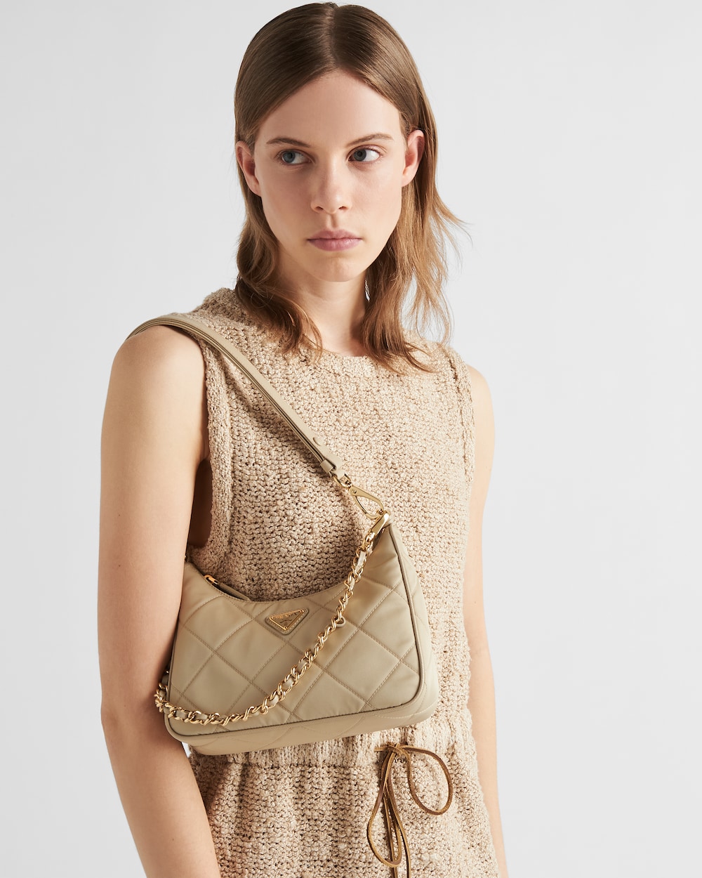 Replicate Prada Re-Edition 1995 Chaîne Re-Nylon Mini-Bag(1:1 replica)