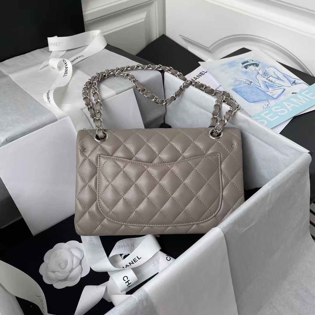 Replicate Chanel Small Classic Handbag Silver Hardware(1:1 replica)