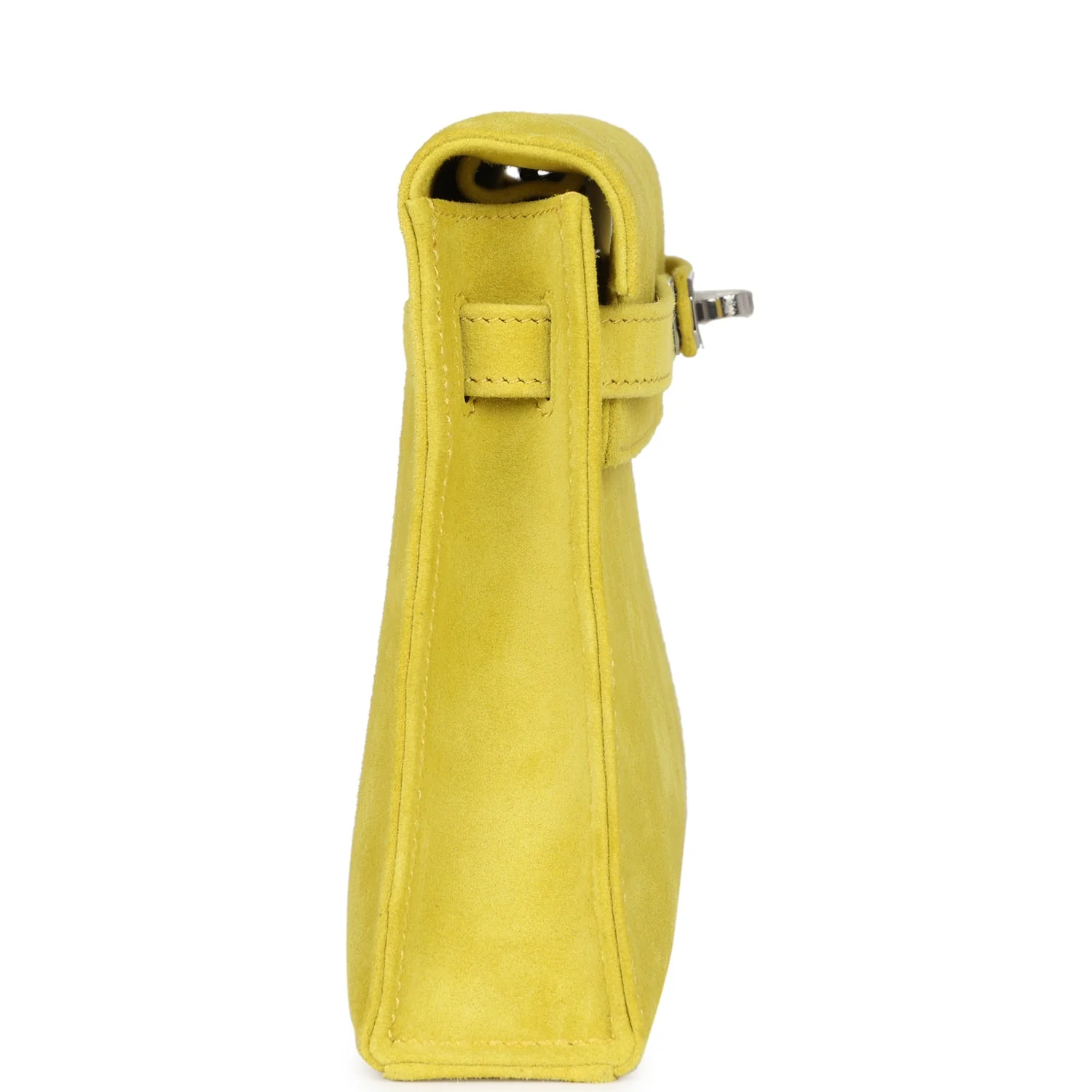 Replicate Hermes Kelly Elan Jaune De Naples Doblis Palladium Hardware(1:1 replica)