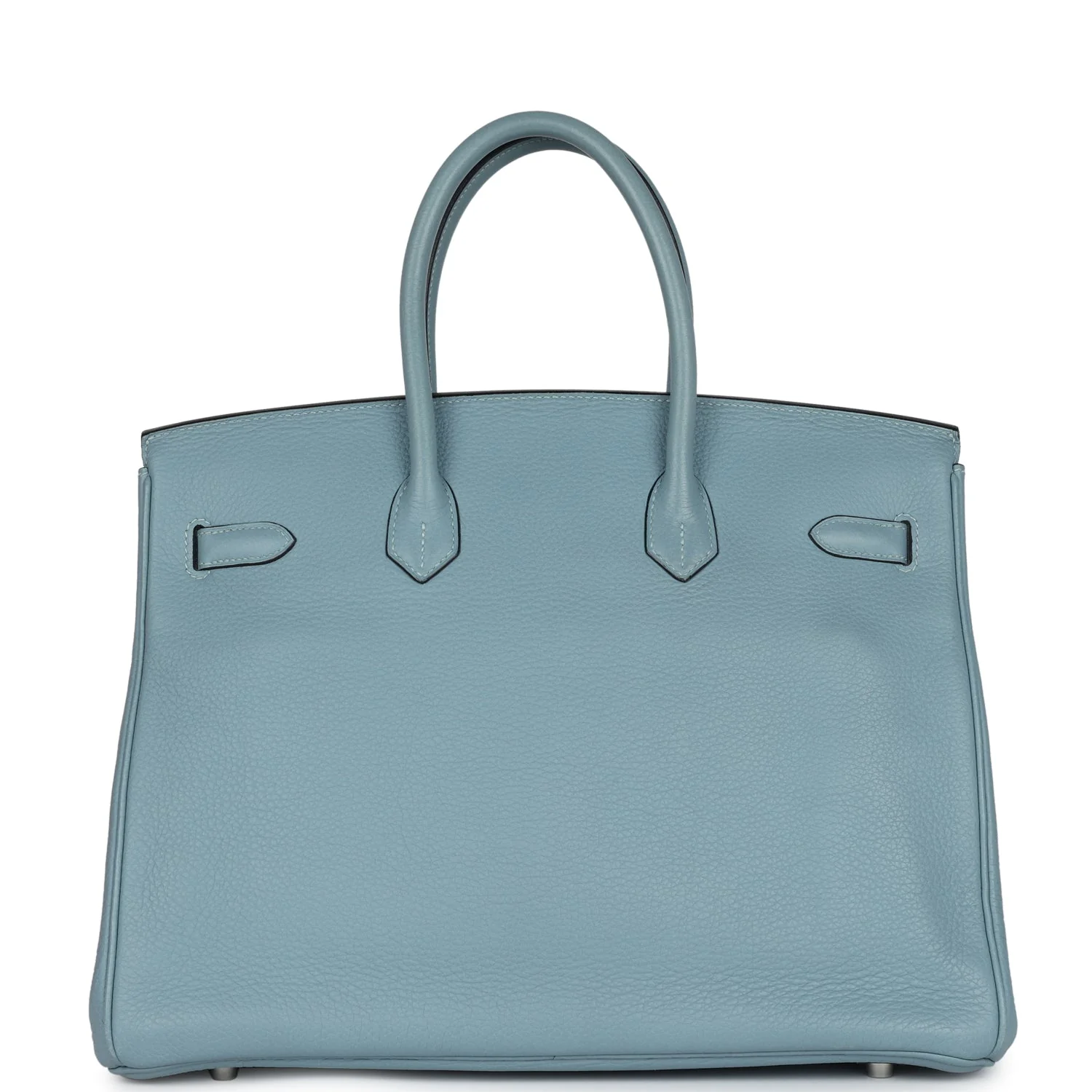 Replicate Hermes Birkin 35 Ciel Togo Palladium Hardware(1:1 replica)
