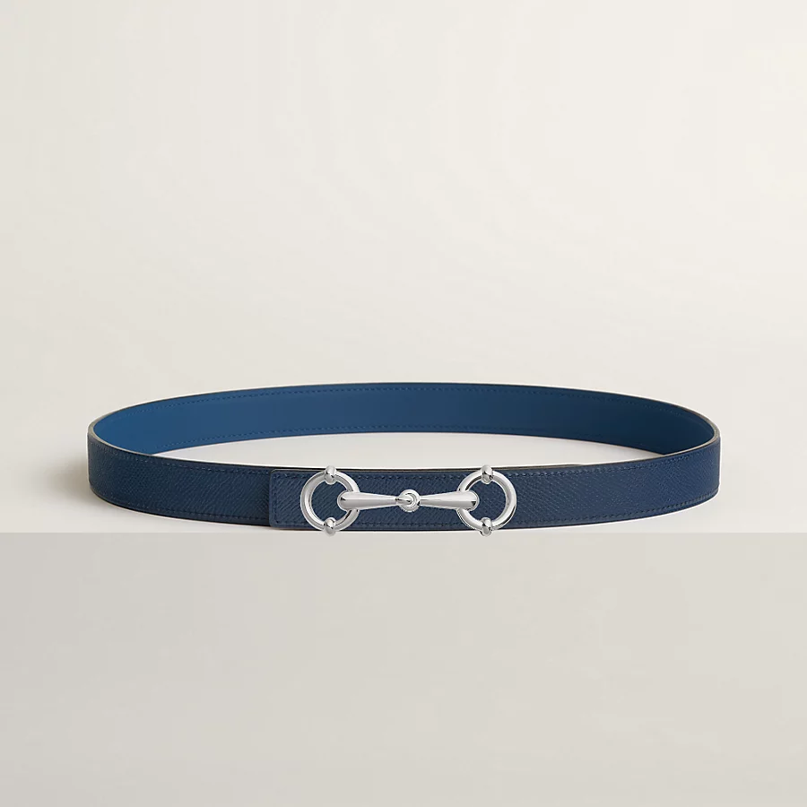 Replicate Lady Rider belt buckle   Reversible leather strap 24 mm(1:1 replica)