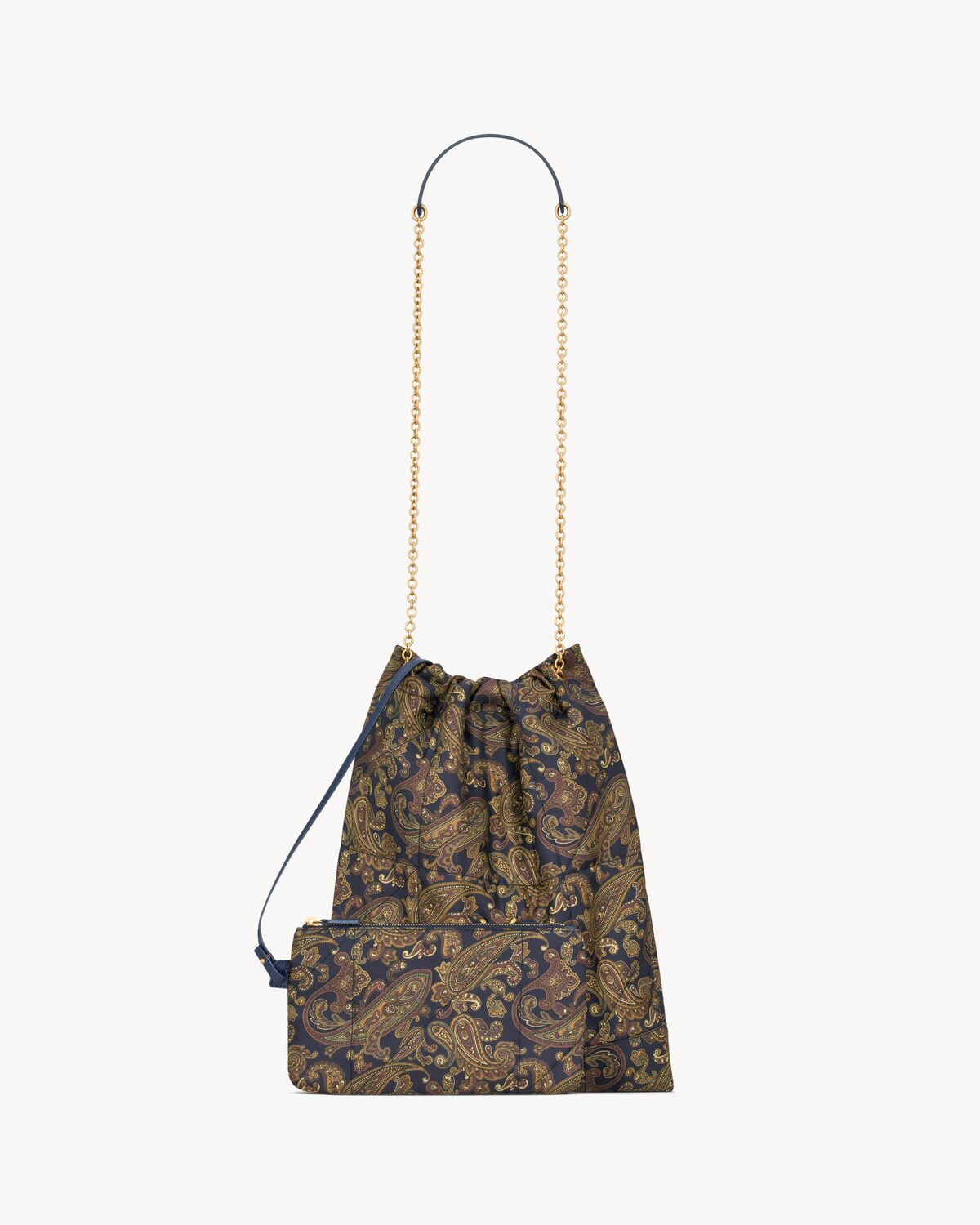 Replicate YSL Jamie Pochon In Silk Twill(1:1 replica)