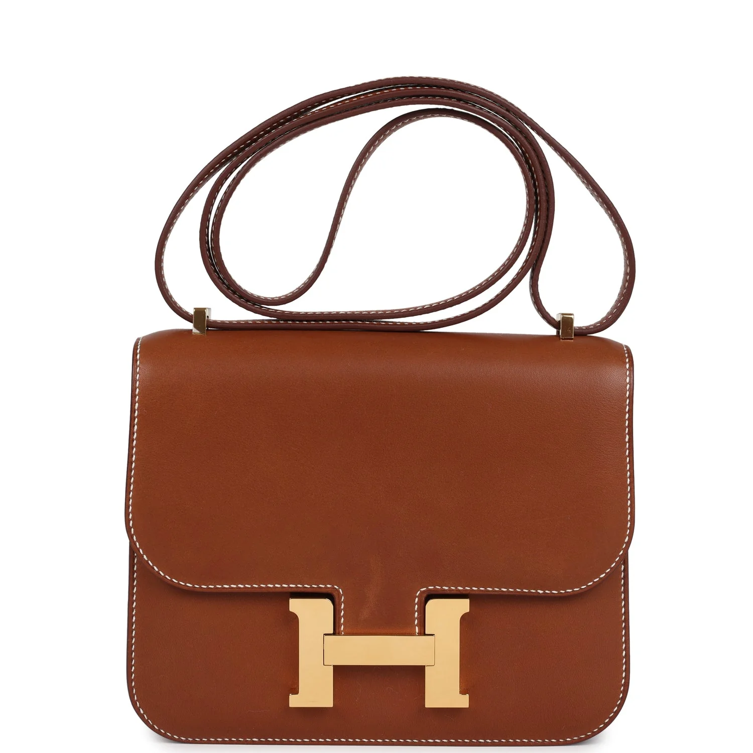 Replicate Hermes Constance 18 Fauve Barenia Gold Hardware(1:1 replica)