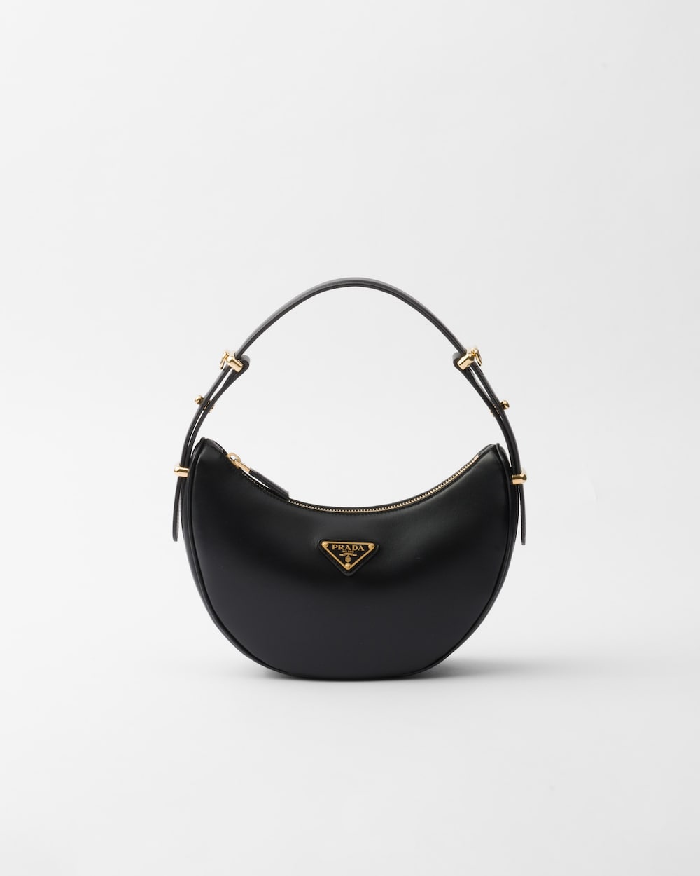 Replicate Prada Arqué Small Leather Shoulder Bag(1:1 replica)