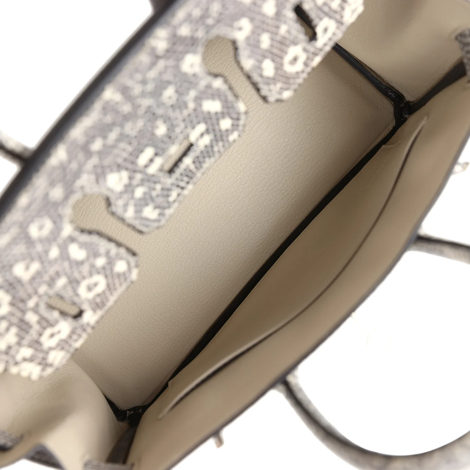 Replicate Hermes Birkin 25 Ombre Varanus Salvator Lizard Palladium Hardware(1:1 replica)